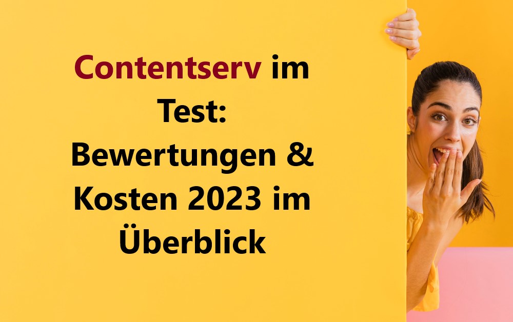 Contentserv im Test: Bewertungen & Kosten 2023 im Überblick