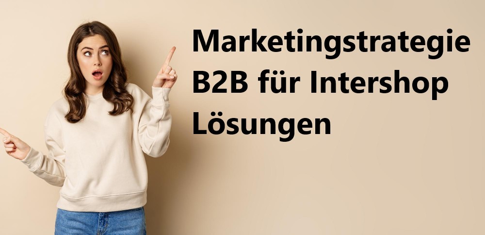 Marketingstrategie B2B für Intershop Lösungen