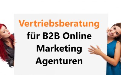 Vertriebsberatung für B2B Online Marketing Agenturen