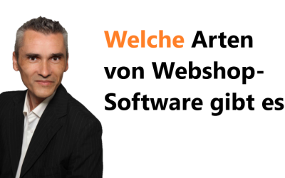 Welche Arten von Webshop-Software gibt es?