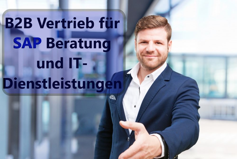 B2B Vertrieb für SAP Beratung und IT-Dienstleistungen