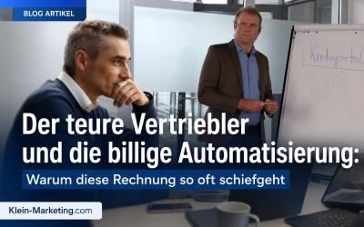 Der teure Vertriebler und die billige Automatisierung: Warum diese Rechnung so oft schiefgeht